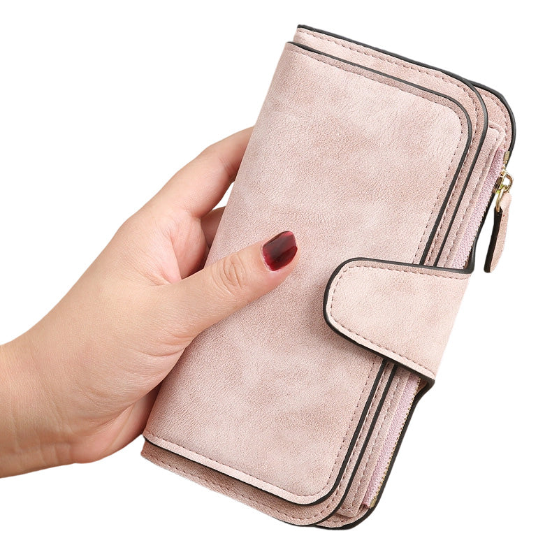 Damen-Langbörse Clutch mit mehreren Kartenfächern