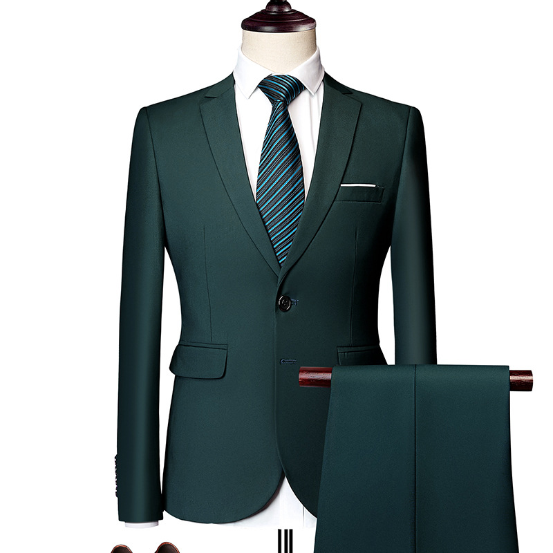 🔥Solange der Vorrat reicht 50 % Rabatt!🎉Zweiteiliges Business-Anzugset für Herren in Modern Fit