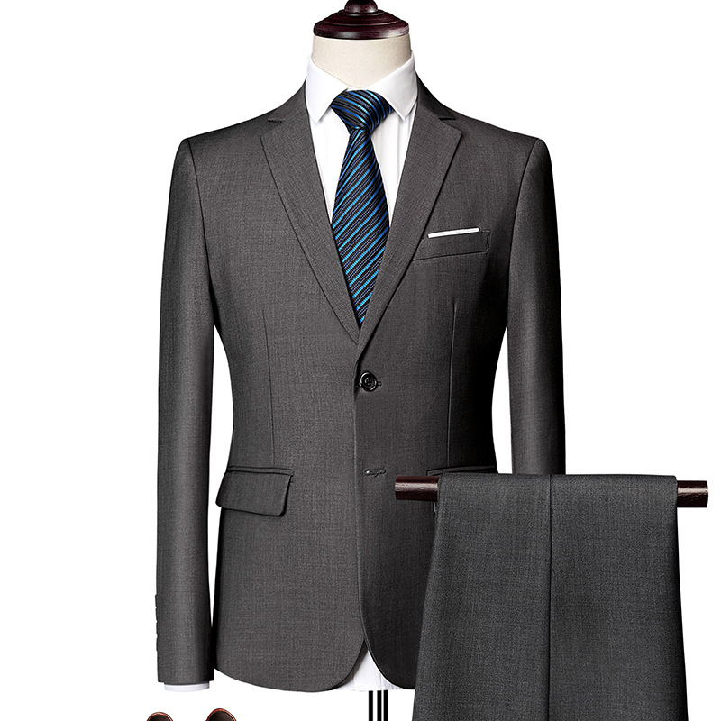 🔥Solange der Vorrat reicht 50 % Rabatt!🎉Zweiteiliges Business-Anzugset für Herren in Modern Fit