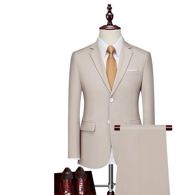 🔥Solange der Vorrat reicht 50 % Rabatt!🎉Zweiteiliges Business-Anzugset für Herren in Modern Fit