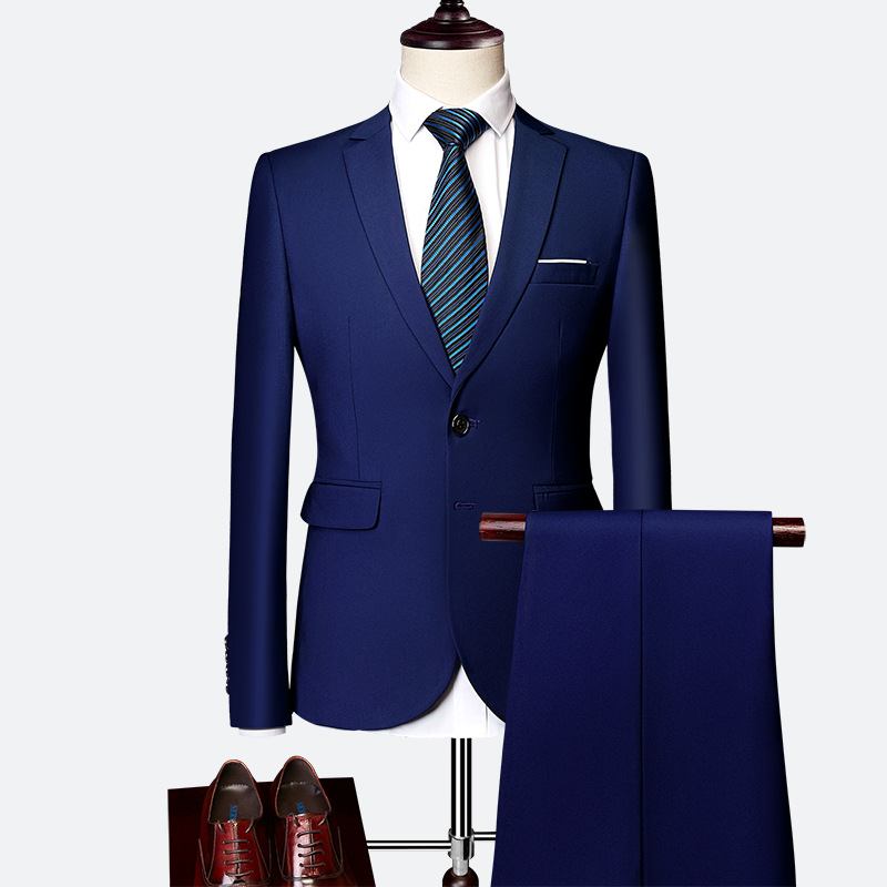 🔥Solange der Vorrat reicht 50 % Rabatt!🎉Zweiteiliges Business-Anzugset für Herren in Modern Fit