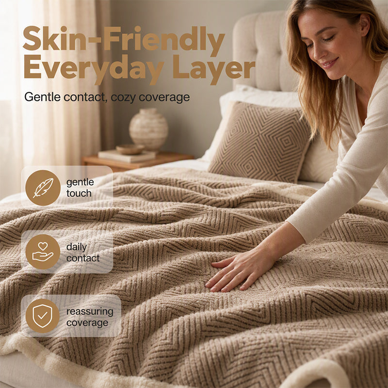 Doppellagige Kuscheldecke – Extra Weich & Warm