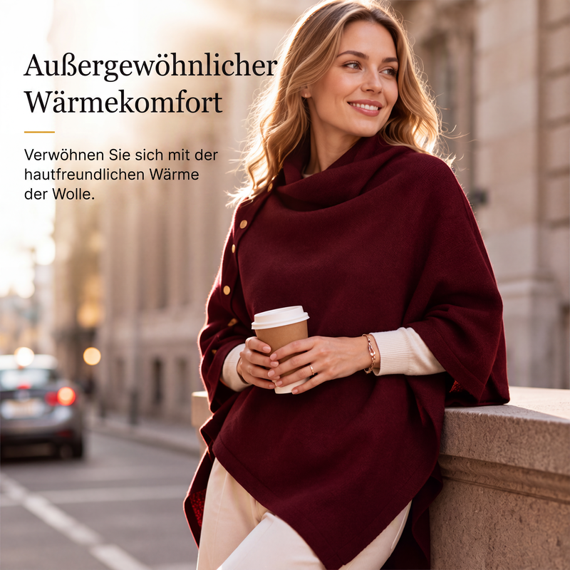 Elegante Wickelcape