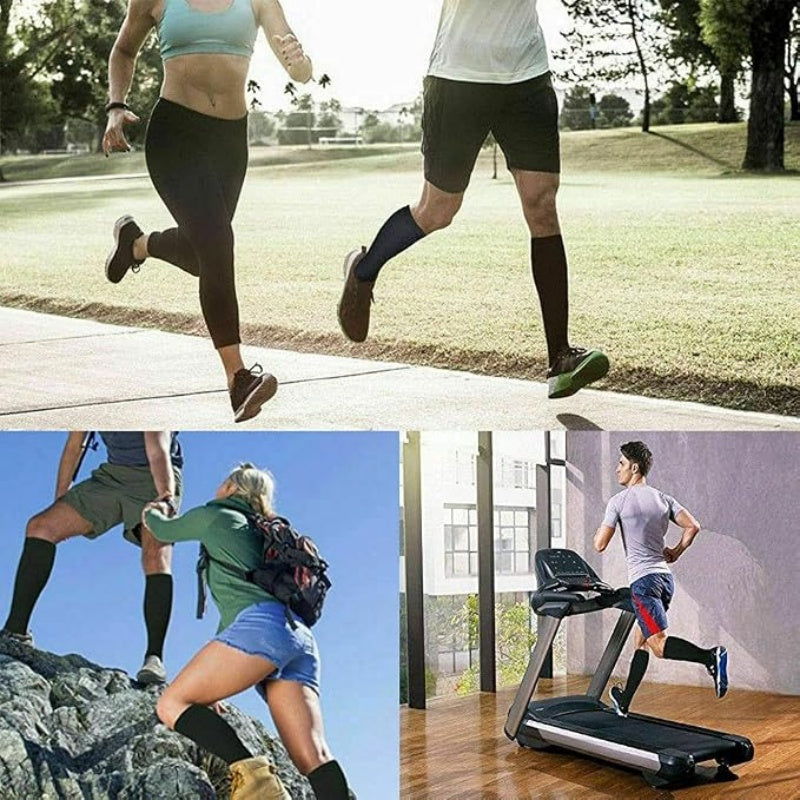 🏃50 % RABATT⏰ Elastische Kompressionssocken, fördern die Durchblutung & reduzieren Ermüdung beim Training & Laufen🧦
