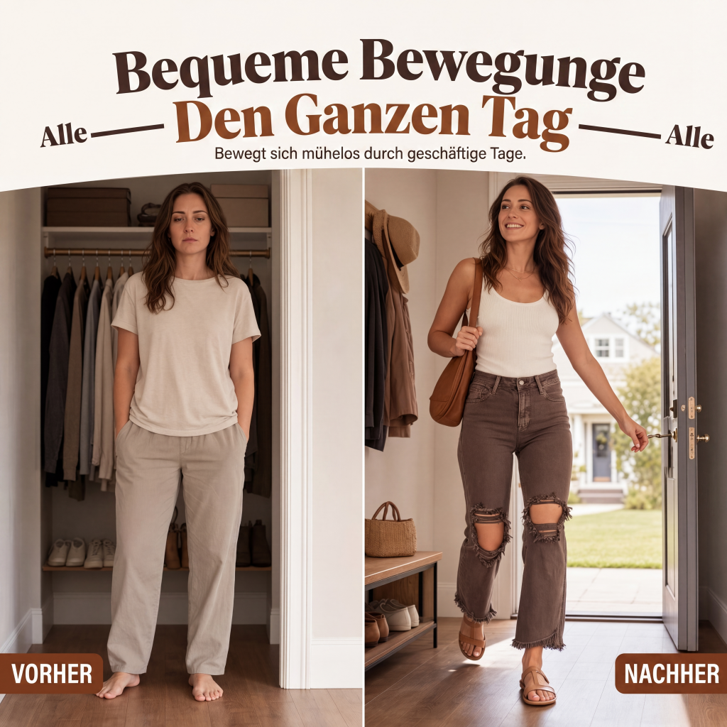 Beinverlängernde Flare-Jeans