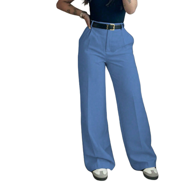 🎯 50%-Schnäppchen! Legere hochtaillierte Geradehose für Damen