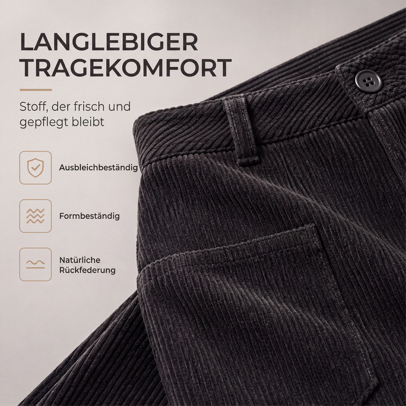 Lässige Weithosen mit entspannter Passform für Damen