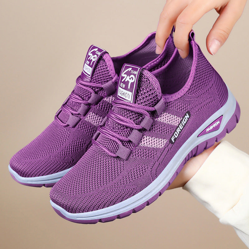 Damen atmungsaktive Outdoor-Sneaker aus Mesh