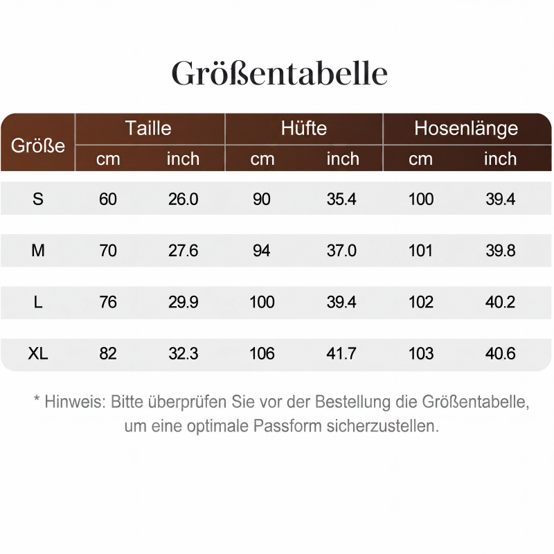 🌺💐Elegante ausgestellte Damen-Hosenanzughose