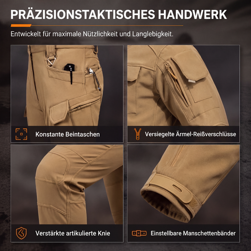 Wasserdichtes taktisches Außenjacken-Set