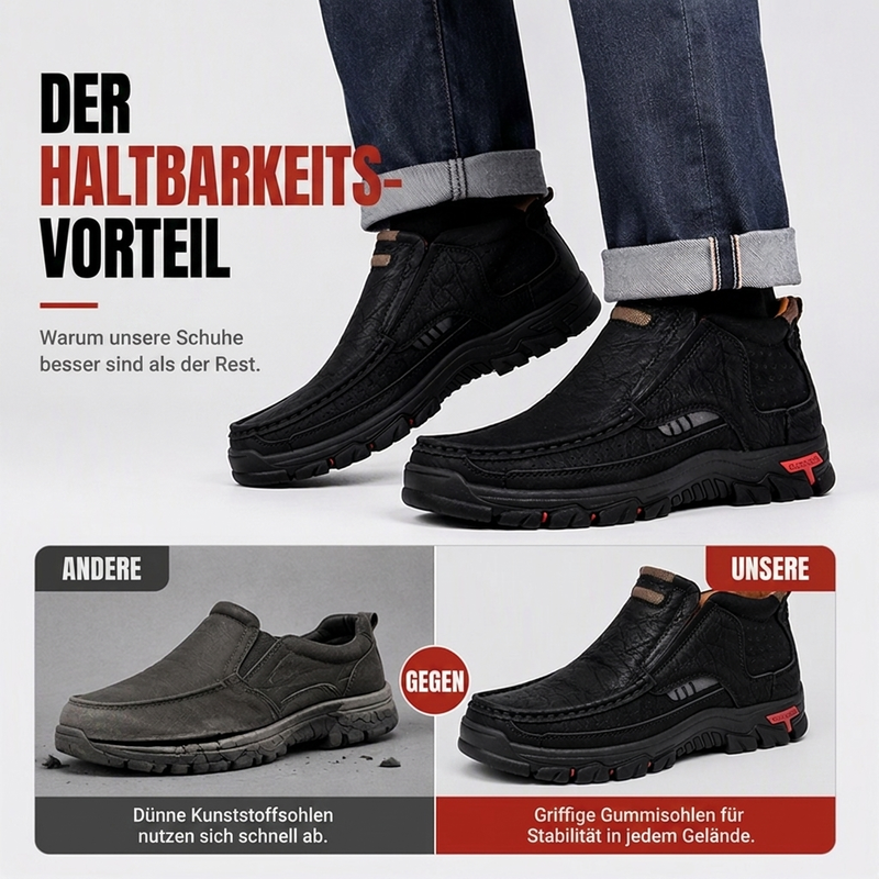 Herren-Casual-Slipper aus PU-Leder