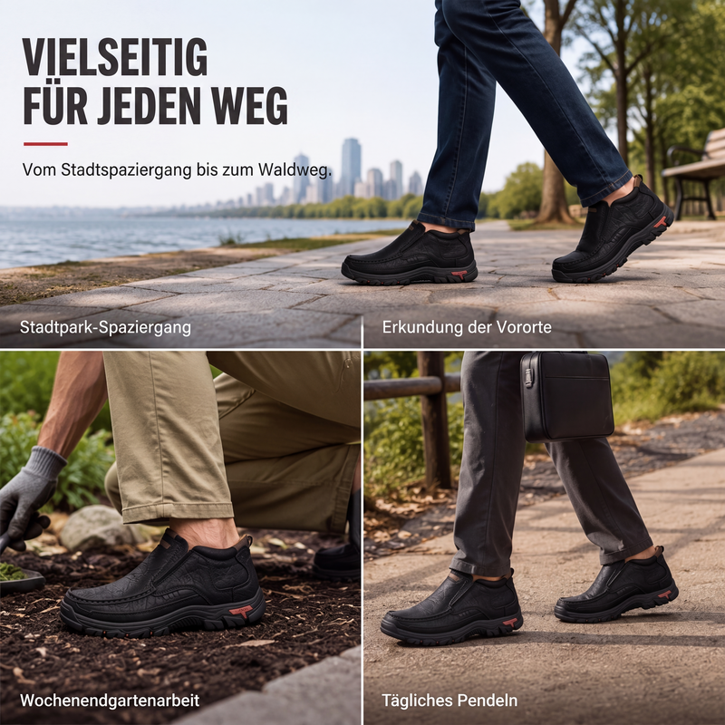 Herren-Casual-Slipper aus PU-Leder