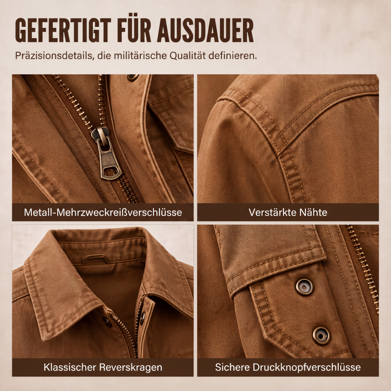 Damen Utility-Jacke mit Taschen
