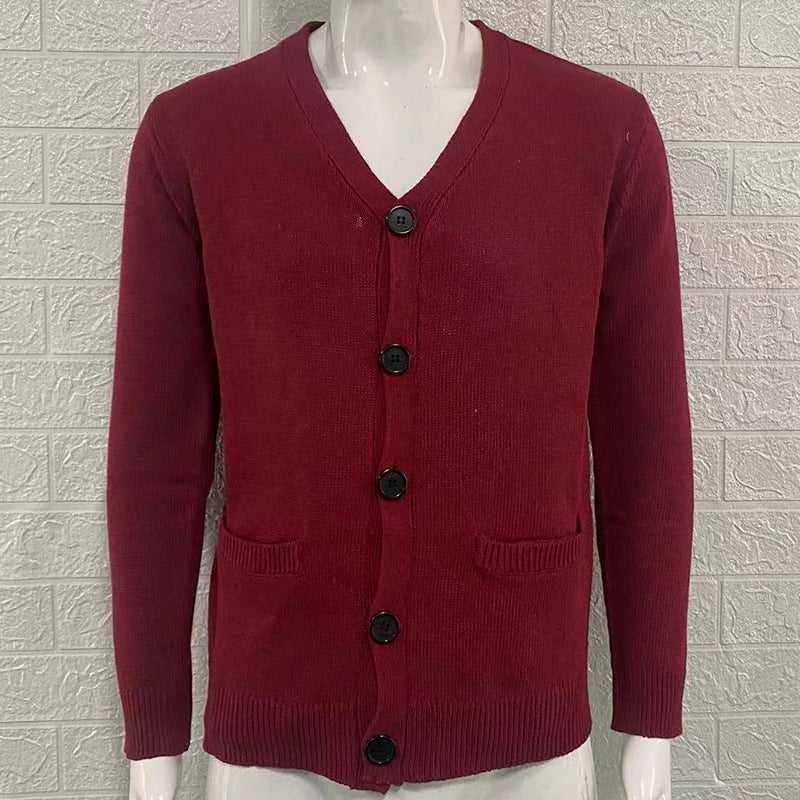 📢📢50%Rabatt!!!🎉✨Strickcardigan mit V-Ausschnitt für Herren im lässigen Stil