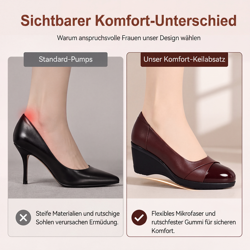 Bequeme Keilpumps für Damen