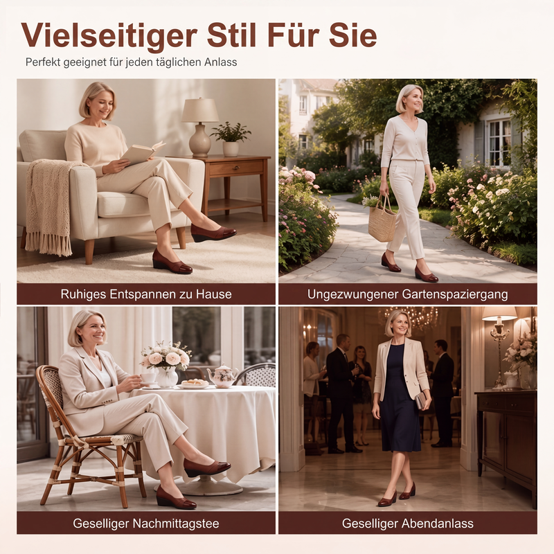 Bequeme Keilpumps für Damen