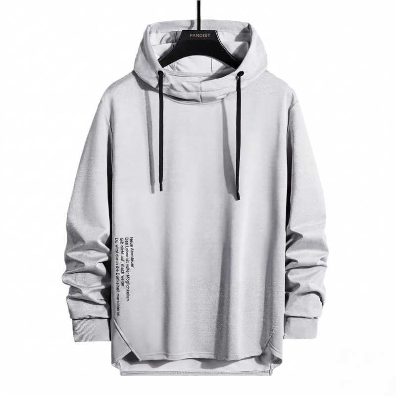 👕 50 % RABATT | Lässig, bequem & besonders – Herren Hoodie mit High-Low-Saum