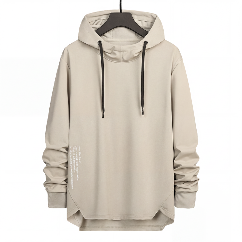 👕 50 % RABATT | Lässig, bequem & besonders – Herren Hoodie mit High-Low-Saum