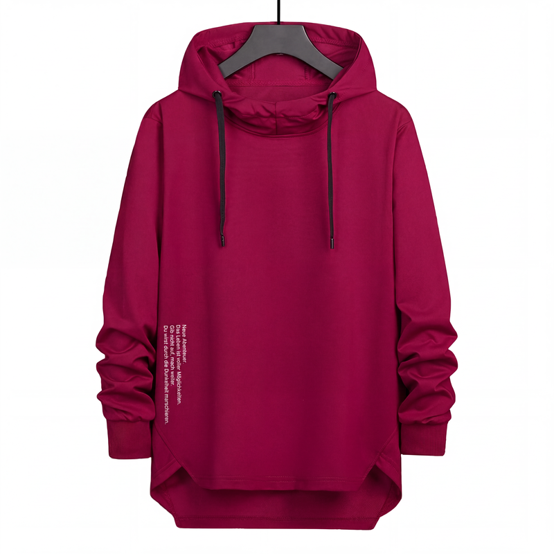 👕 50 % RABATT | Lässig, bequem & besonders – Herren Hoodie mit High-Low-Saum