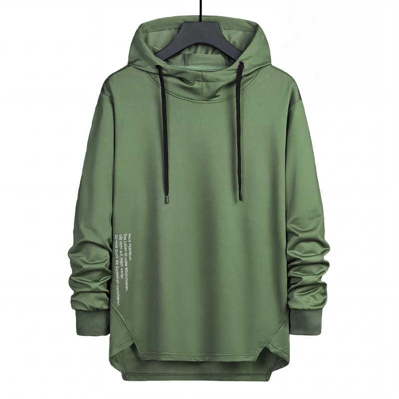 👕 50 % RABATT | Lässig, bequem & besonders – Herren Hoodie mit High-Low-Saum