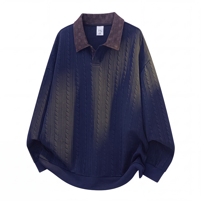 Vintage-Sweatshirt für Herren in Übergröße
