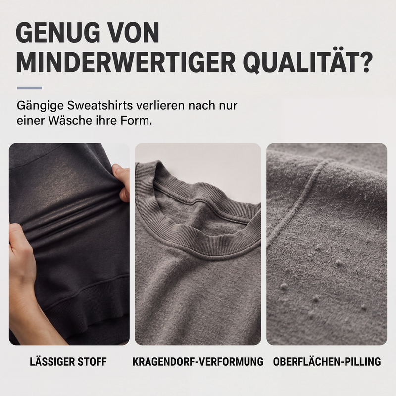 🌟 Der Look, den alle suchen – bei uns 50% günstiger! Herren-Crewneck-Sweatshirt mit Schachbrettmuster