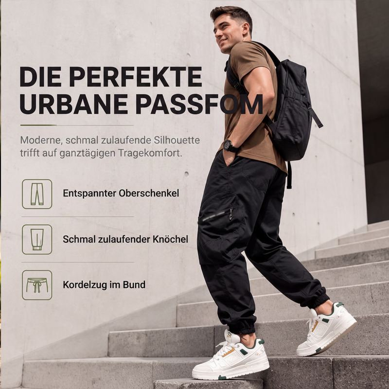 🔔 Letzte 100 Stück – solange der Vorrat reicht! Cargo-Hose für Herren, leger, mit mehreren Taschen