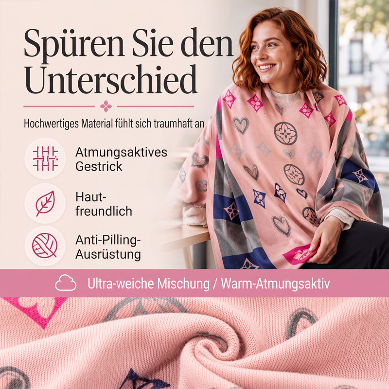 Warmer Winter-Schal für Damen