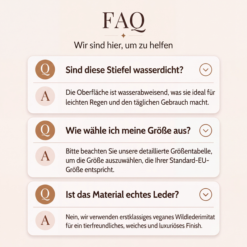 Lässige Kniestiefel für Damen mit seitlichem Reißverschluss