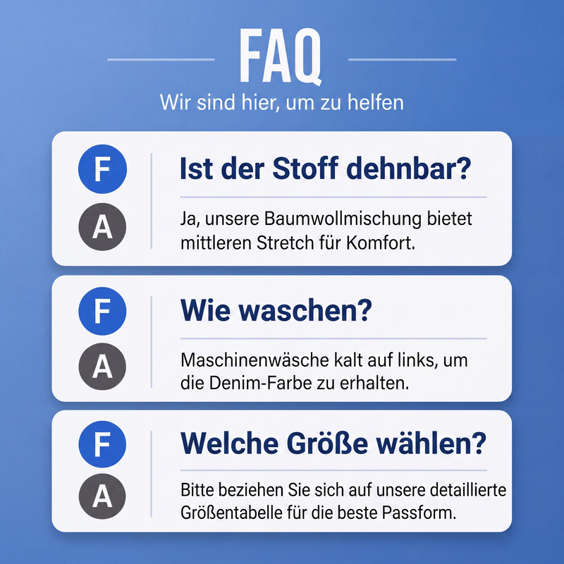 👖 50 % RABATT | Jeans-Look ohne steifen Bund – Herren Denim-Jogger mit elastischem Bund