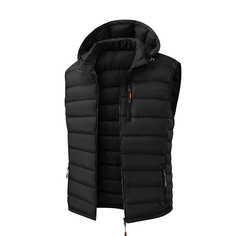 🚨 Eilmeldung: 50% endet heute Nacht! Herren-Wintersteppweste mit abnehmbarer Kapuze