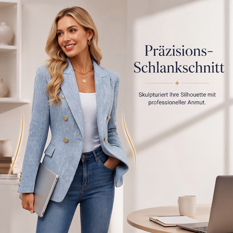 Zweireihiger Freizeitblazer für Damen