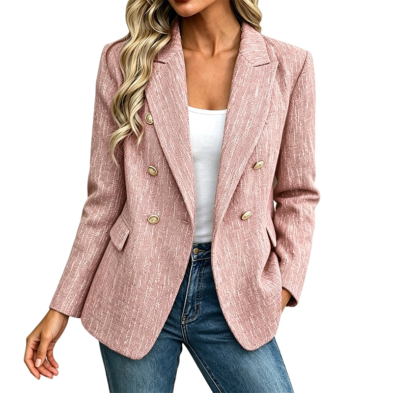 Zweireihiger Freizeitblazer für Damen