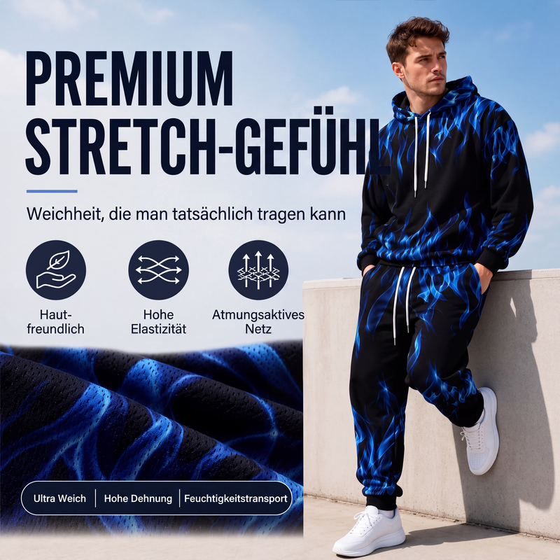 👕 50% Rabatt | Lässiger Komfort & markanter Style – Herren Hoodie-Set