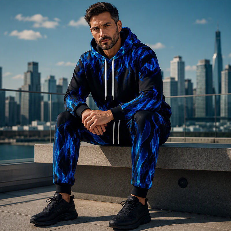 👕 50% Rabatt | Lässiger Komfort & markanter Style – Herren Hoodie-Set