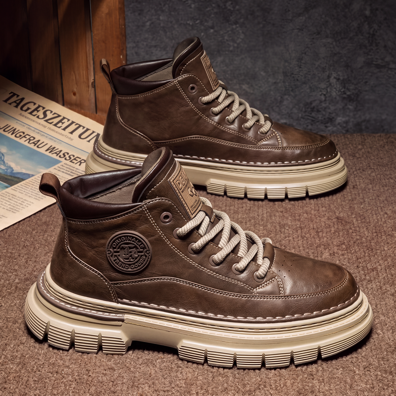 Wasserdichte Retro-Stiefeletten für Herren