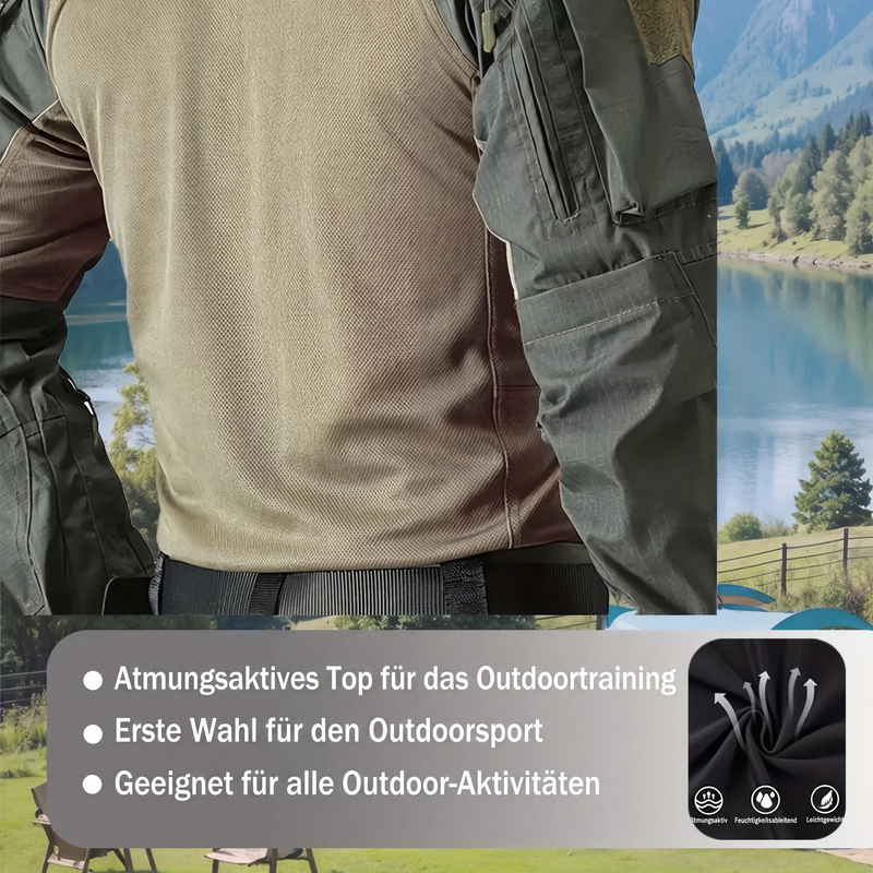 Robuste Outdoor-Sportbekleidung mit mehreren Taschen