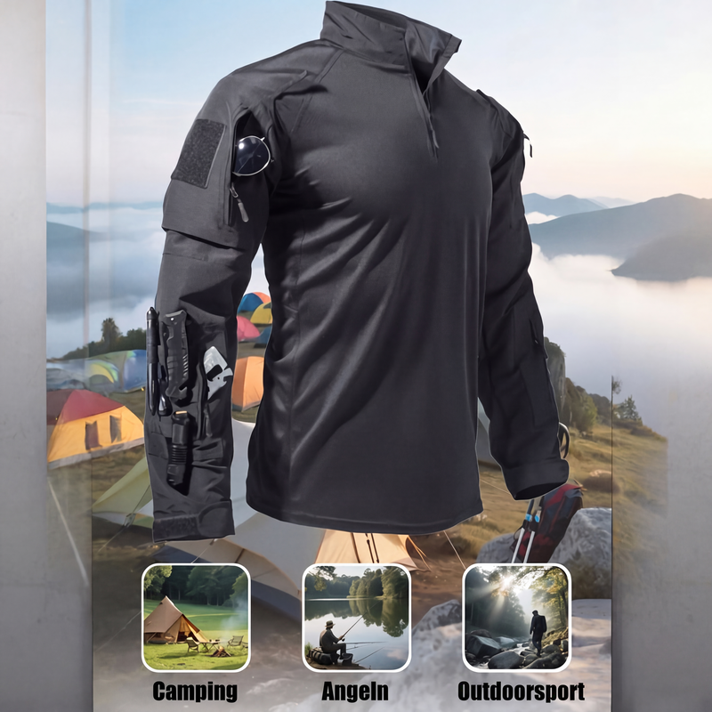 Robuste Outdoor-Sportbekleidung mit mehreren Taschen
