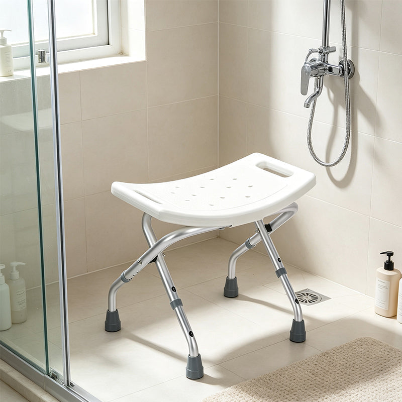 🪑 50% RABATT! 🚿 Faltbarer Duschstuhl – Robust, rostfrei & stabil ✨