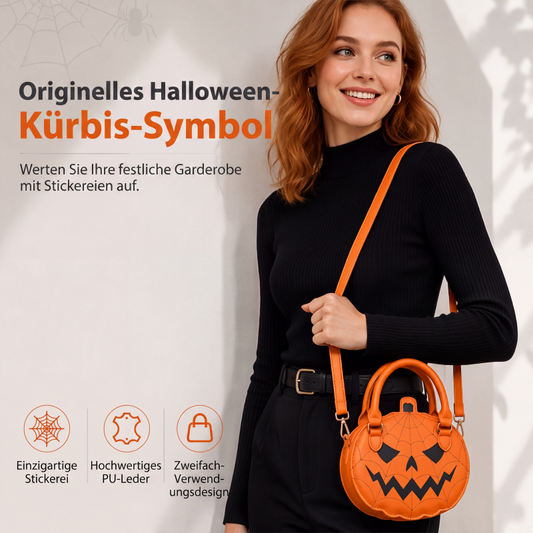 Niedliche Halloween-Kürbis-Handtasche