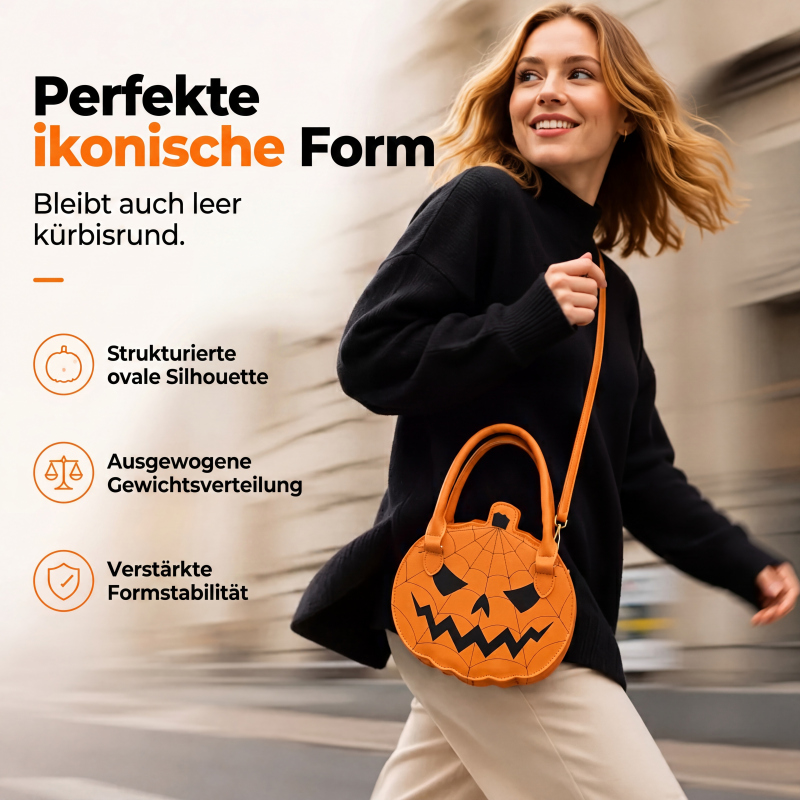 Niedliche Halloween-Kürbis-Handtasche