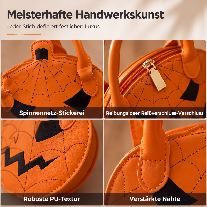 Niedliche Halloween-Kürbis-Handtasche