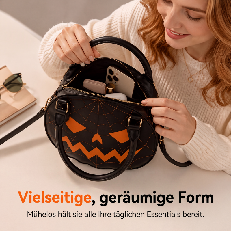 Niedliche Halloween-Kürbis-Handtasche