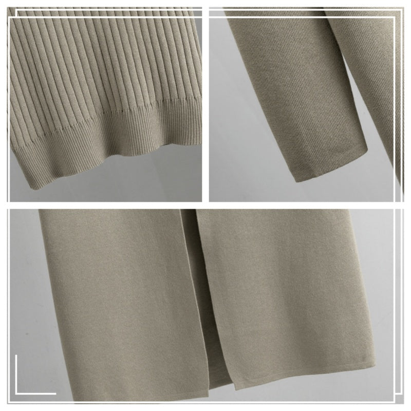 💞 Über 100.000 verkauft – versandkostenfrei– jetzt zum halben Preis Herbst Ärmellose Weste ＆ Cardigan ＆ Hose 3-teiliges Set