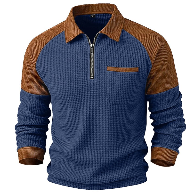🧶 50% Rabatt | Strukturierter Komfort & sportlicher Style – Quarter-Zip Sweatshirt