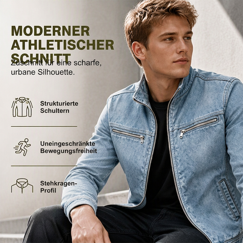 📢📢50%Rabatt!!!🎉✨Herren-Cargo-Jacke, leger und figurbetont
