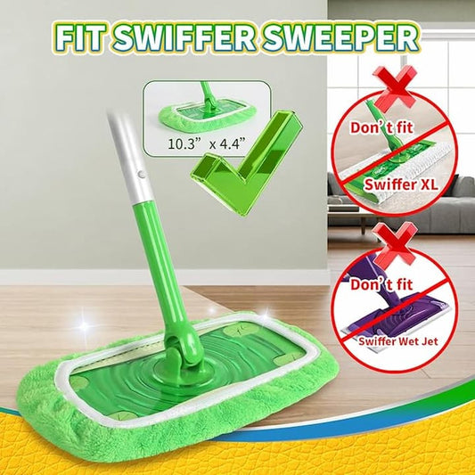 SweepSwipe - Serpillères réutilisables pour Swiffer Sweeper
